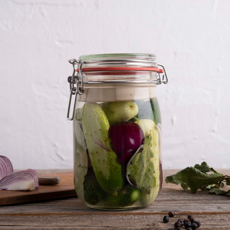 Fermentierte Einlegegurken/Salzgurken