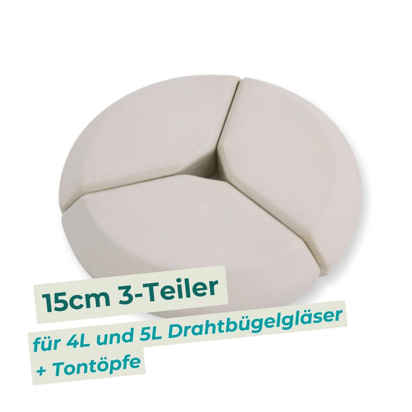 15cm Beschwerungsstein/ 3-teilig