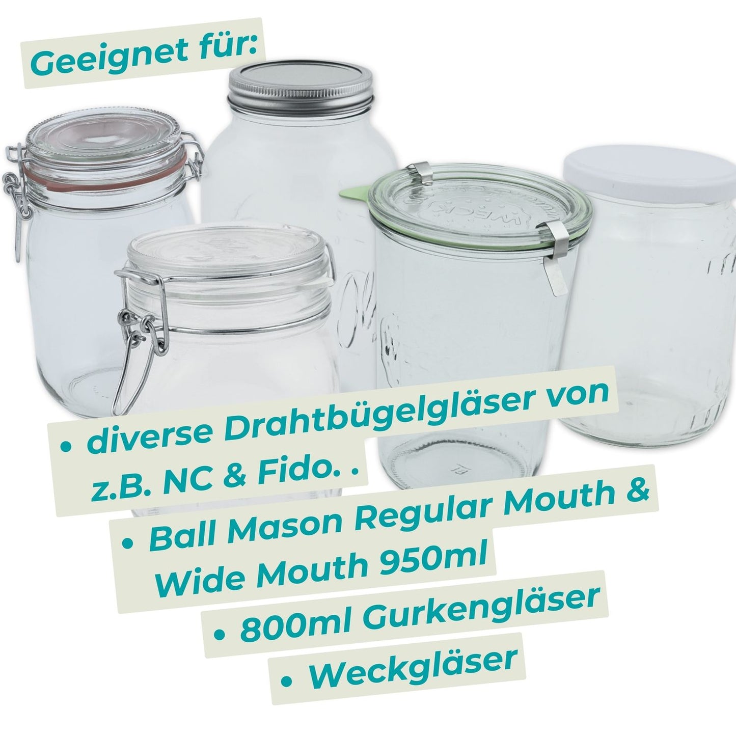 8,5cm Beschwerungsstein/ 3-teilig