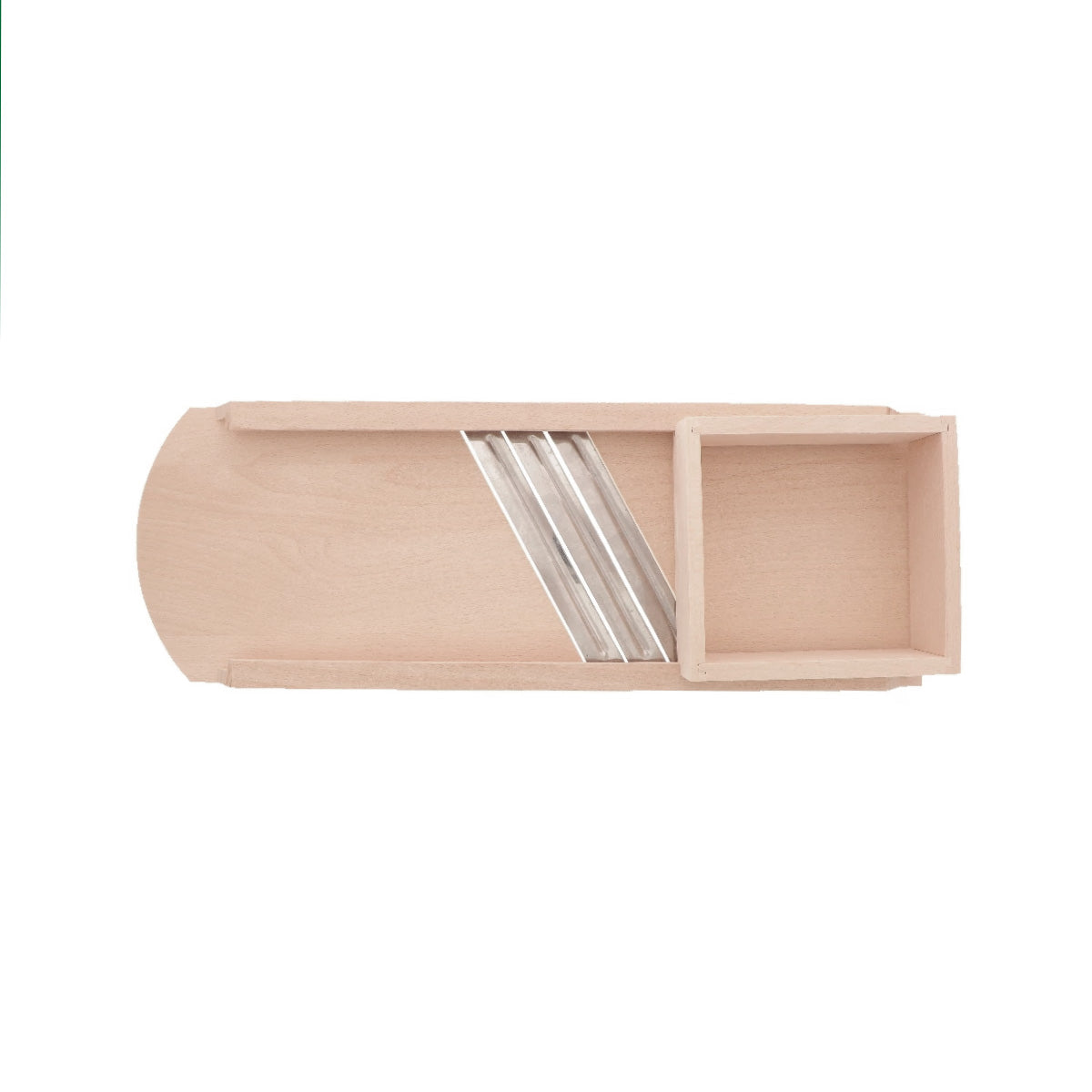 Großer Krauthobel mit Schlitten und 3 Messern/ 55cm