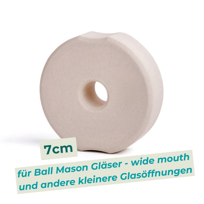 7cm Beschwerungsstein zum Fermentieren aus Keramik ✔️. –